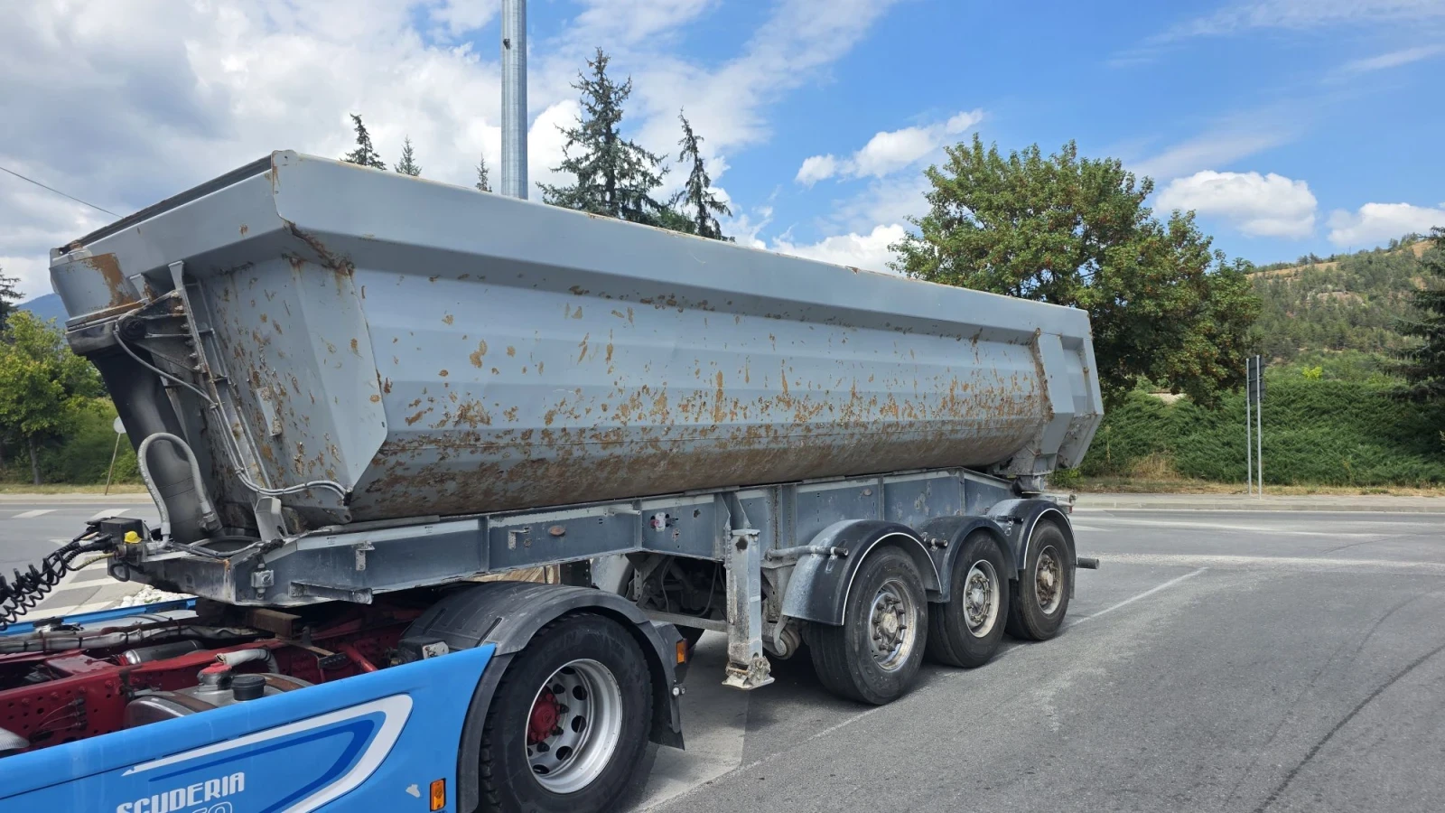 Полуремарке Schwarzmuller 26 куб см ИНОКС
