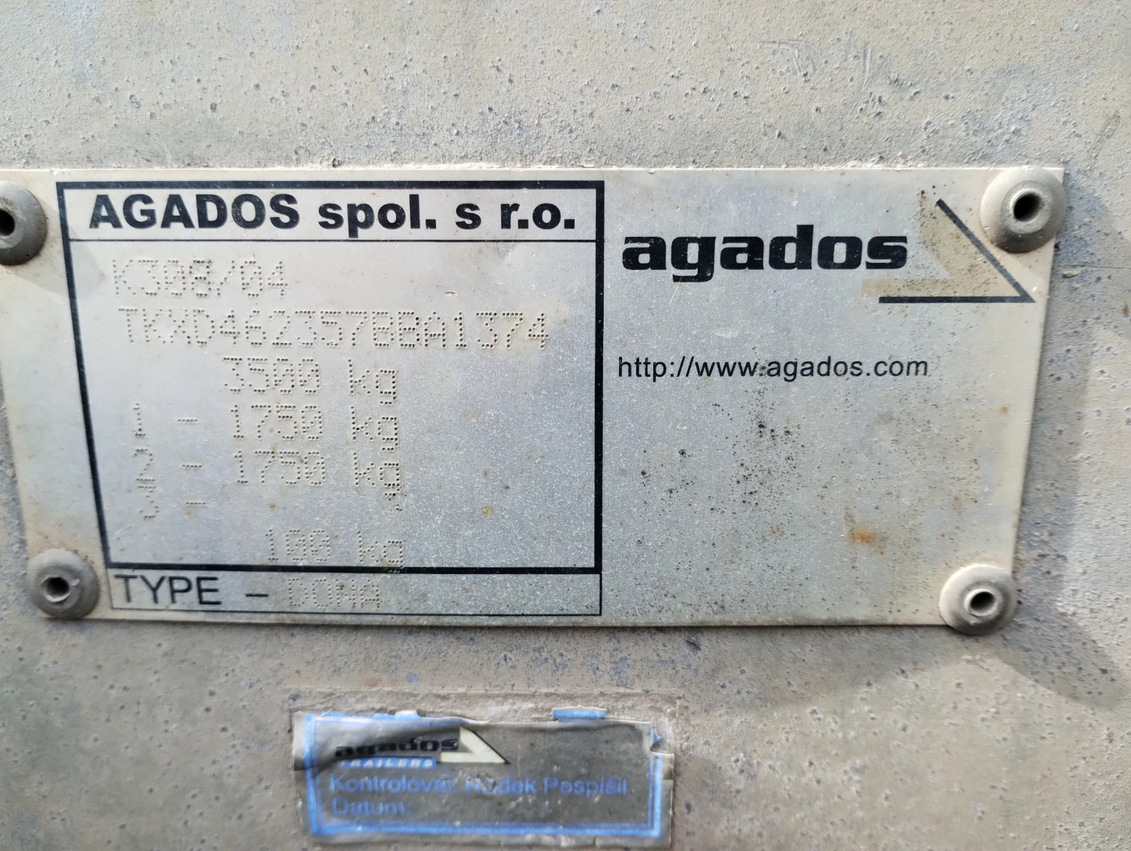 За автомобил Agados, снимка 13 - Ремаркета - 56559277