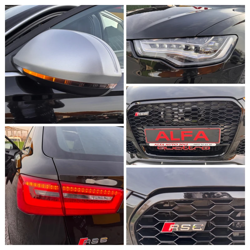 Audi A6 RS6/3.0bi-TURBO/8G//ПОРЪЧКОВ ТУНИНГ/DVD+ TV/ТОП//, снимка 10 - Автомобили и джипове - 52838896