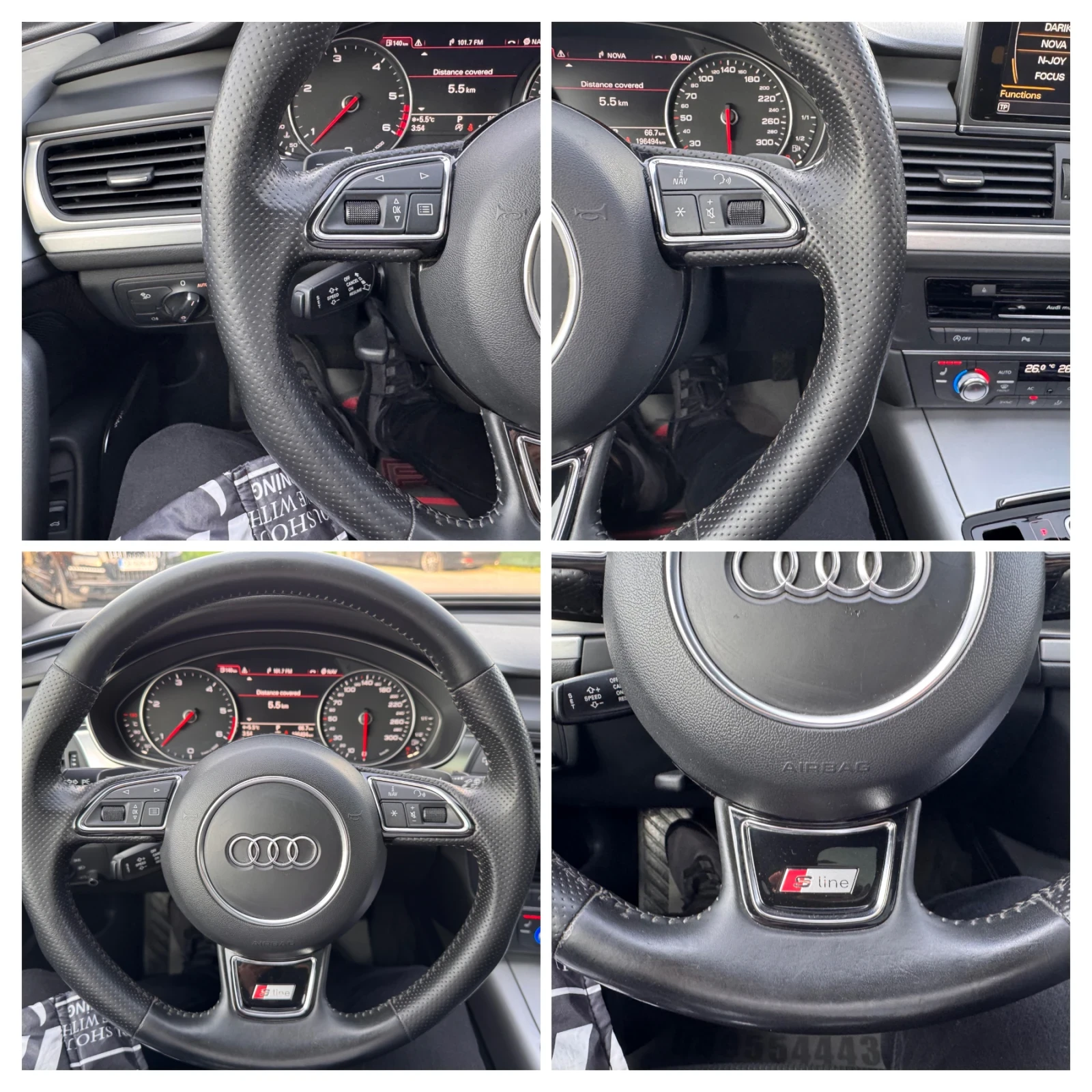 Audi A6 RS6/3.0bi-TURBO/8G//�������� ������/DVD+ TV/���// | Mobile.bg � ����������� 16