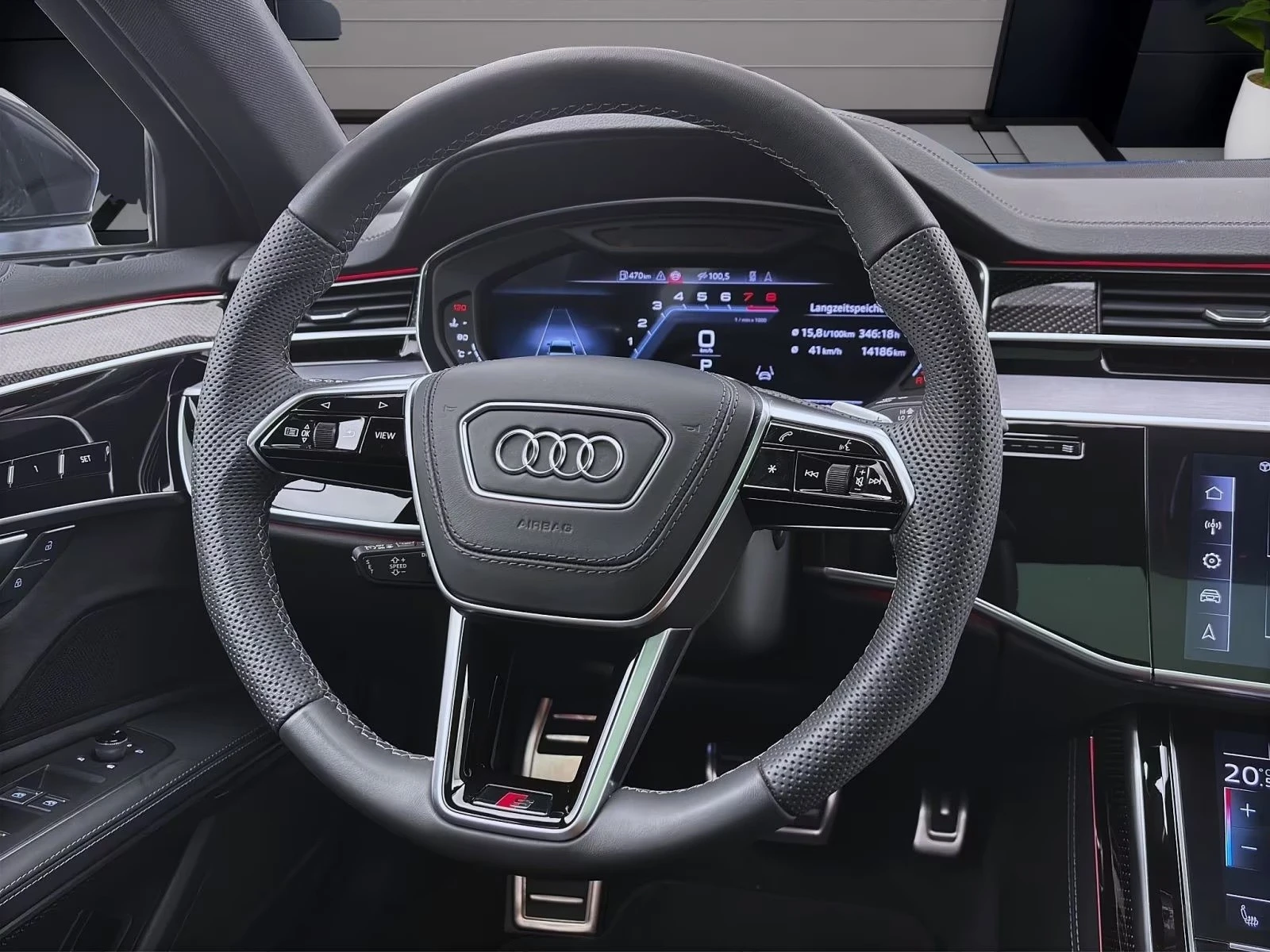 Audi S8 CARBON / BLACK OPTIC/ B&O/ MATRIX/ PANO/ 360/ HUD | Mobile.bg � ����������� 11