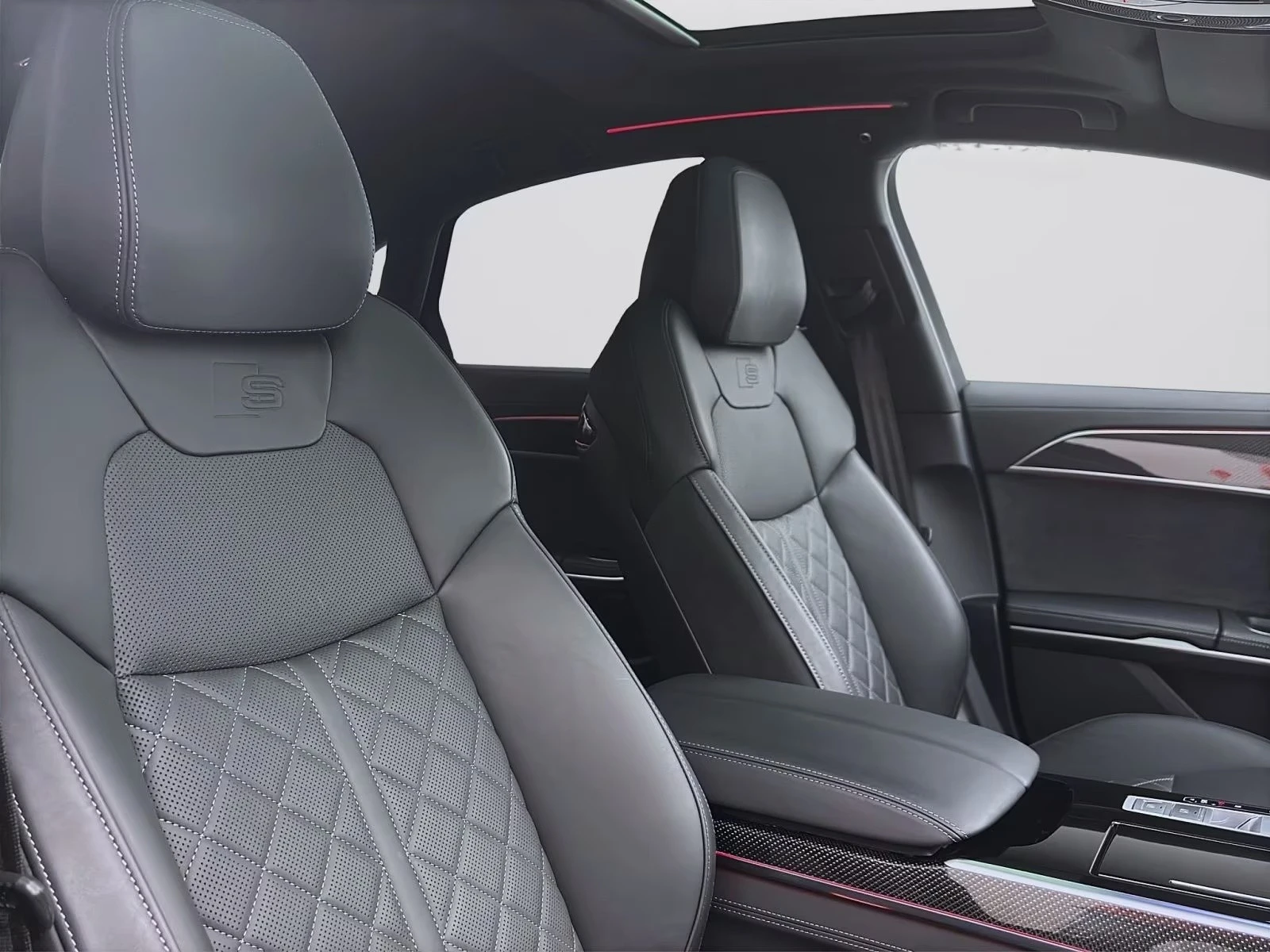 Audi S8 CARBON / BLACK OPTIC/ B&O/ MATRIX/ PANO/ 360/ HUD | Mobile.bg � ����������� 14