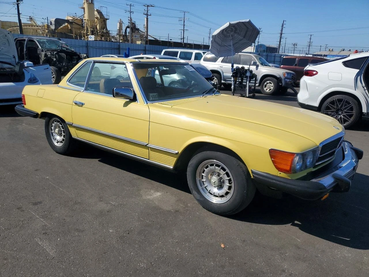 Mercedes-Benz SL 380, снимка 3 - Автомобили и джипове - 55568123