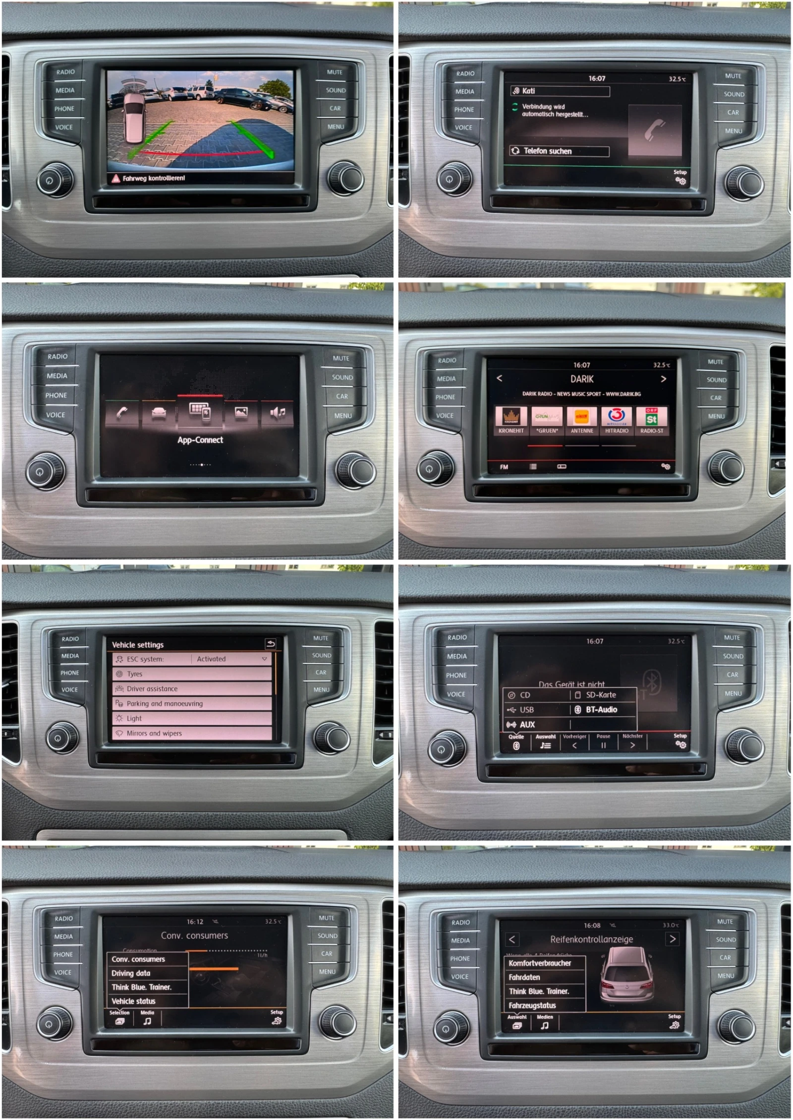 VW Sportsvan SPORTSVAN* Камера* , снимка 14 - Автомобили и джипове - 56127633