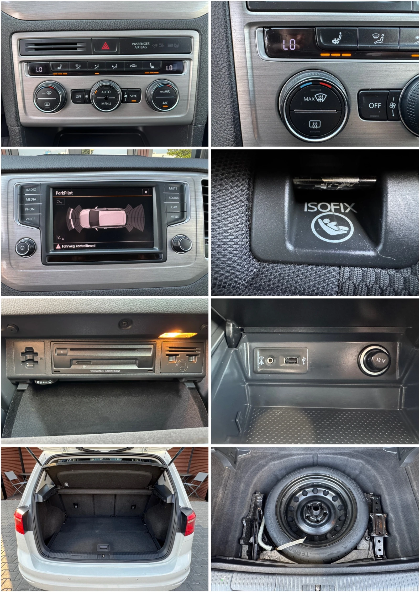 VW Sportsvan SPORTSVAN* Камера* , снимка 15 - Автомобили и джипове - 56127633