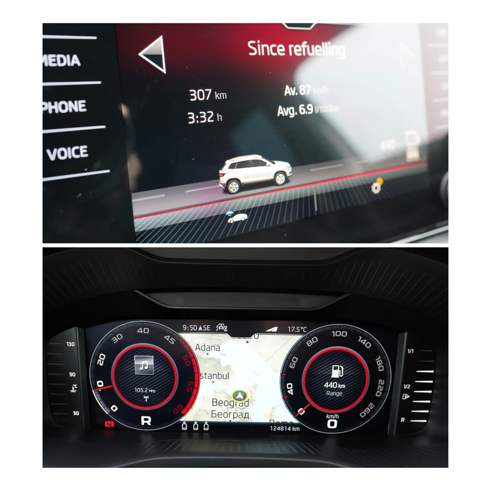 Skoda Karoq SportLine/DSG/Nardo Grey, снимка 17 - Автомобили и джипове - 54223949