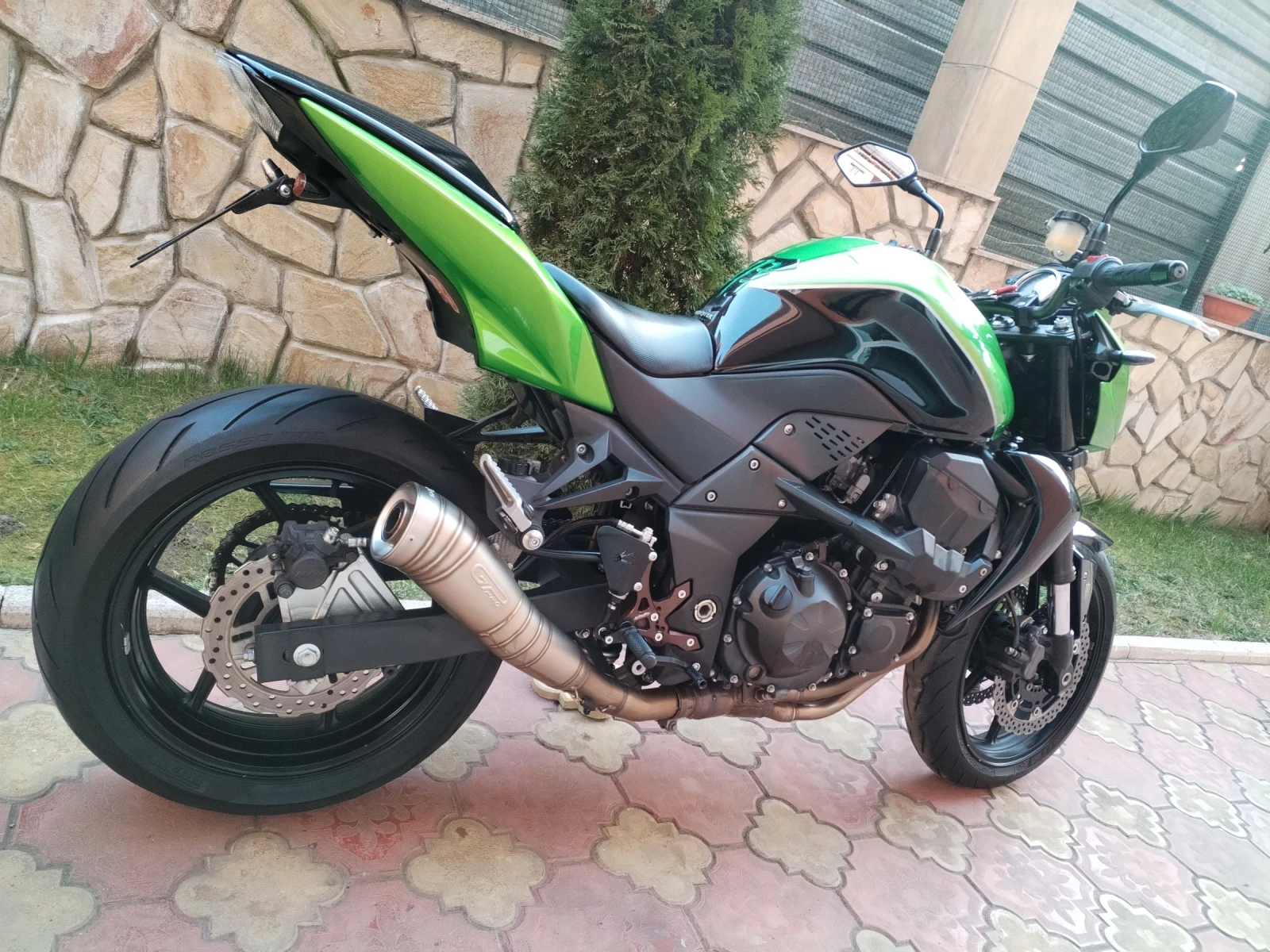 Kawasaki Z 750i КАТО ЧИСТО НОВ!!! 09г., снимка 6 - Мотоциклети и мототехника - 53817129
