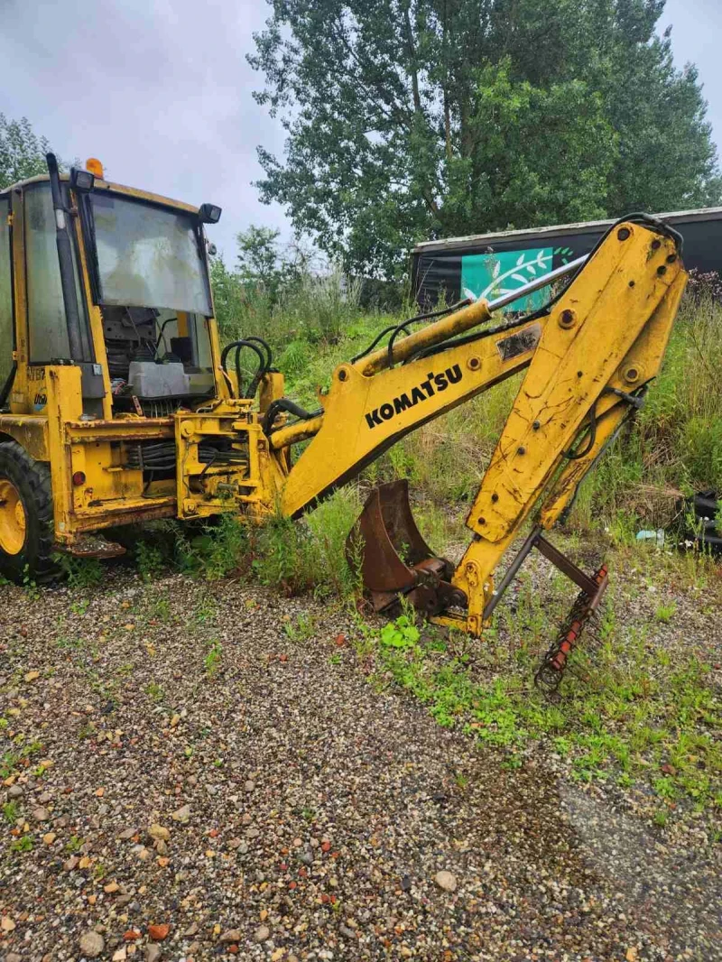 Багер Komatsu WB70A, снимка 5 - Индустриална техника - 47989107