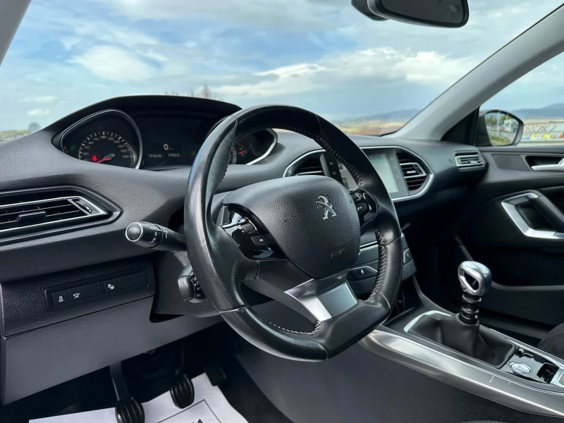 Peugeot 308 1.6-BLUEHDI-NEW-FULL LED-6-speed-NAVI-KOJA-TOP, снимка 7 - Автомобили и джипове - 47463524