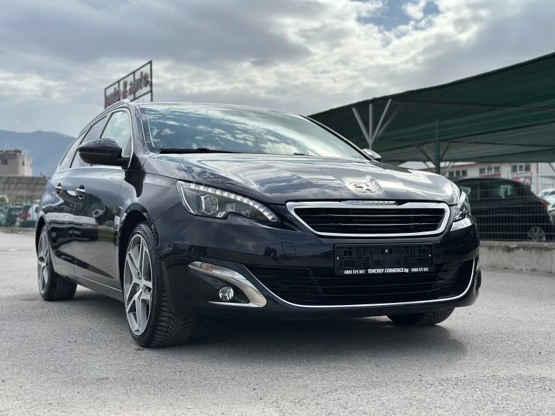 Peugeot 308 1.6-BLUEHDI-NEW-FULL LED-6-speed-NAVI-KOJA-TOP, снимка 1 - Автомобили и джипове - 47463524