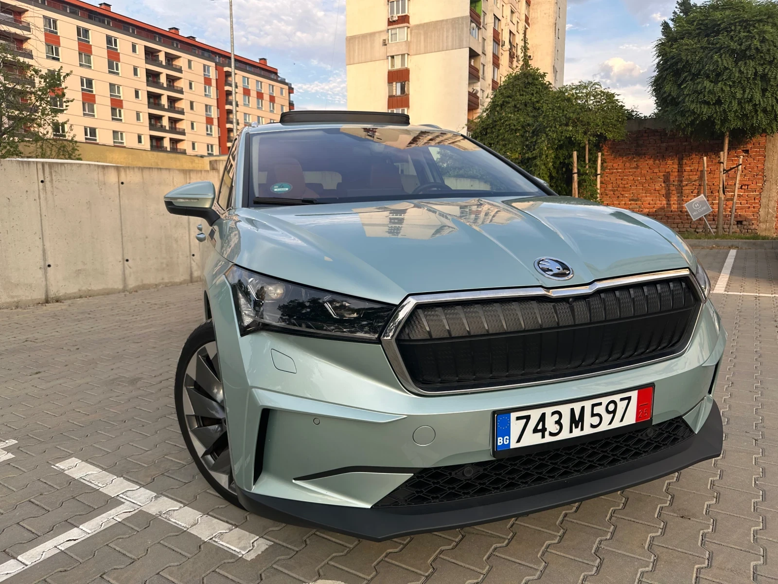 Skoda Enyaq IV80/HEADUP/360* /DISTRONIC/FULL/DYNAMIC/SOH92% - изображение 3
