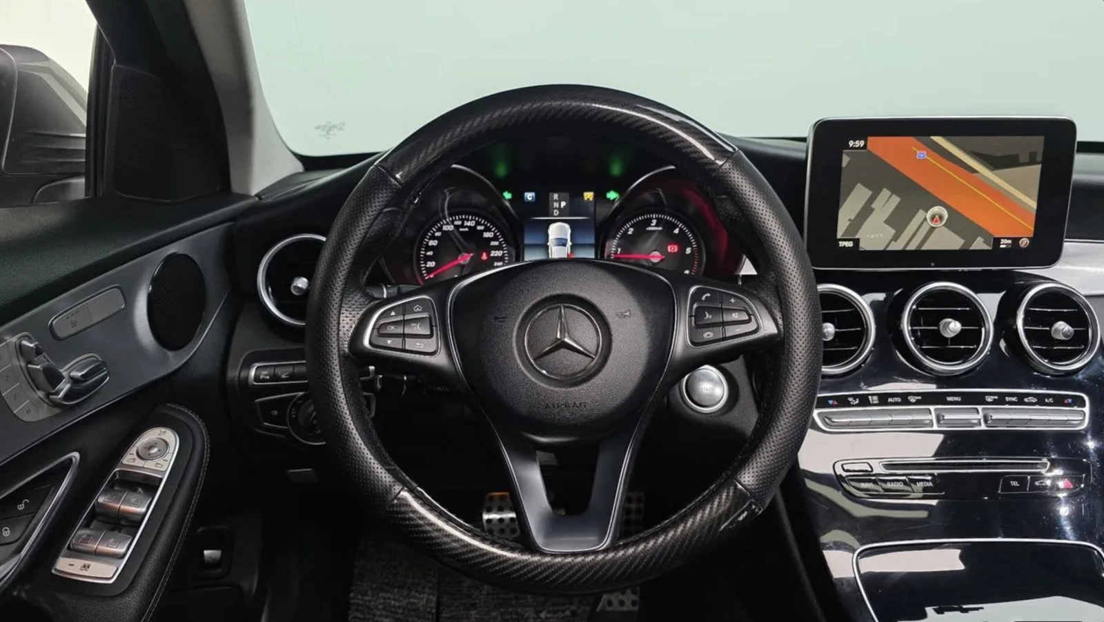 Mercedes-Benz C 220 d / C43 AMG  ПАКЕТ / ШИБЕДАХ /, снимка 8 - Автомобили и джипове - 54946137