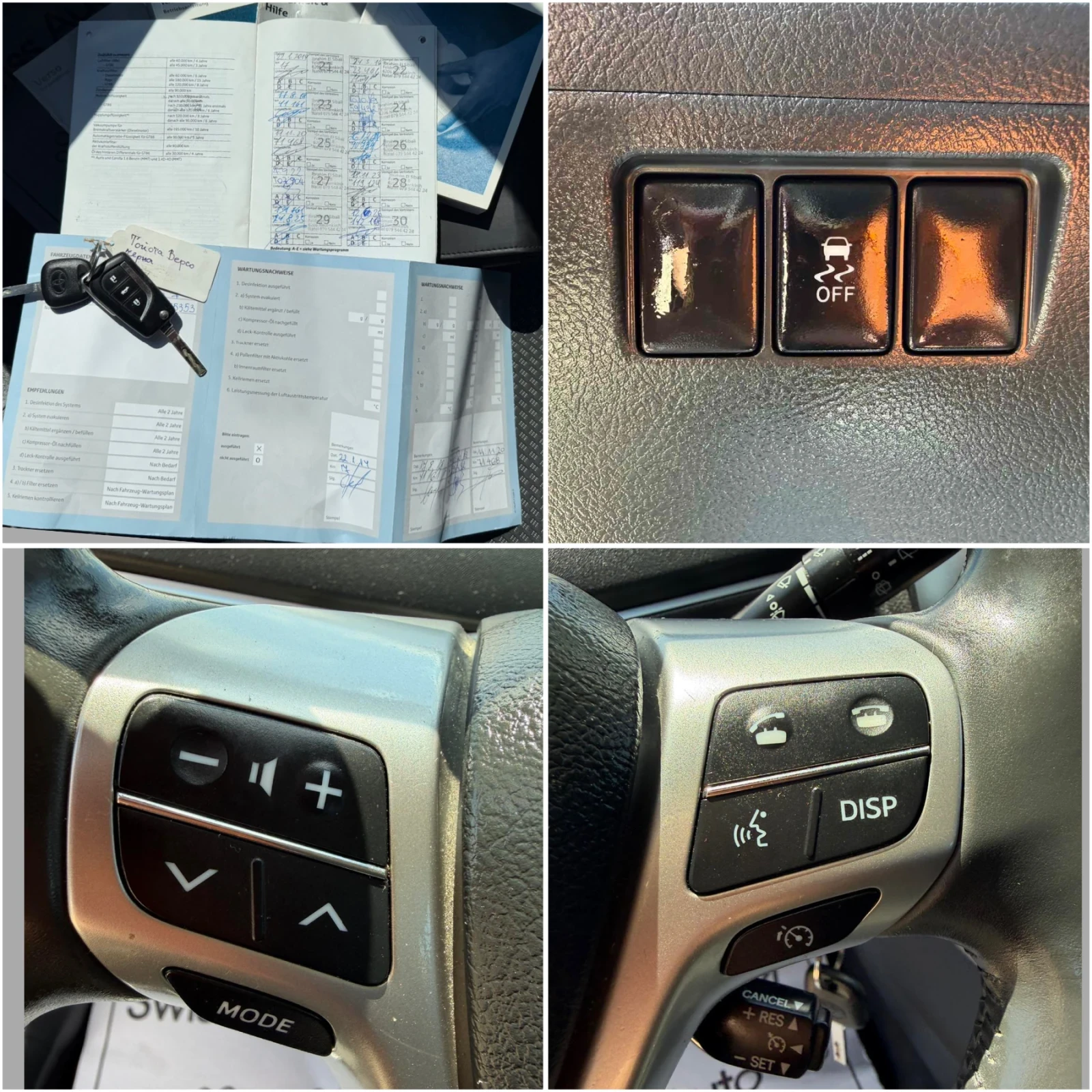 Toyota Verso 1.8 FACE, снимка 12 - Автомобили и джипове - 55070439