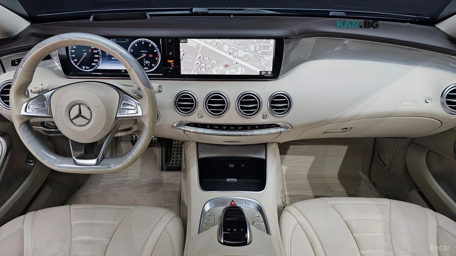 Mercedes-Benz S 400 4MATIC* HUD* 360* ������* ���� | Mobile.bg � ����������� 5