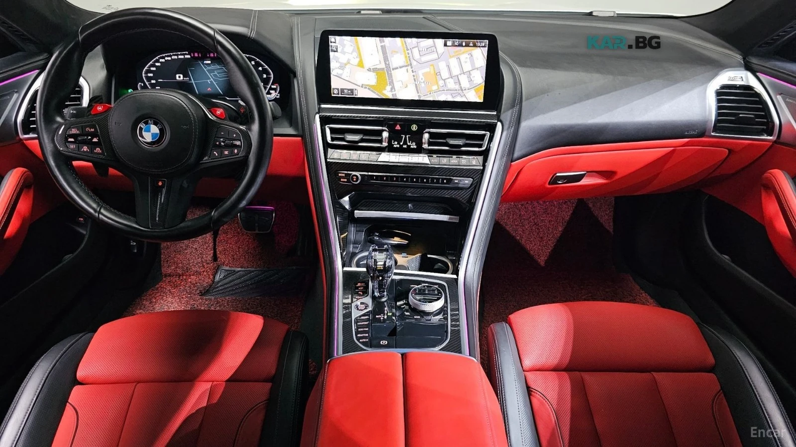 BMW 850 M850i* XDRIVE* B&W* DISTRONIC* 360* ОБДУХВАНЕ* , снимка 5 - Автомобили и джипове - 55976844