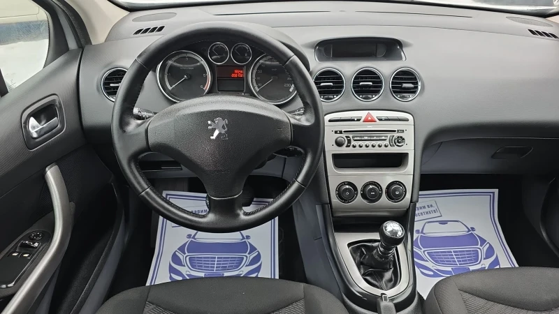 Peugeot 308 1.6HDi 90k.c., снимка 10 - Автомобили и джипове - 53222026