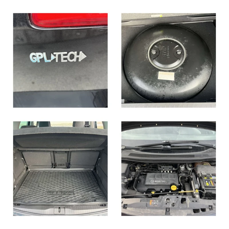 Opel Meriva 1.4Т 120кс GPL EURO 4 КЛИМАТИК ВНОС ИТАЛИЯ, снимка 15 - Автомобили и джипове - 53566445