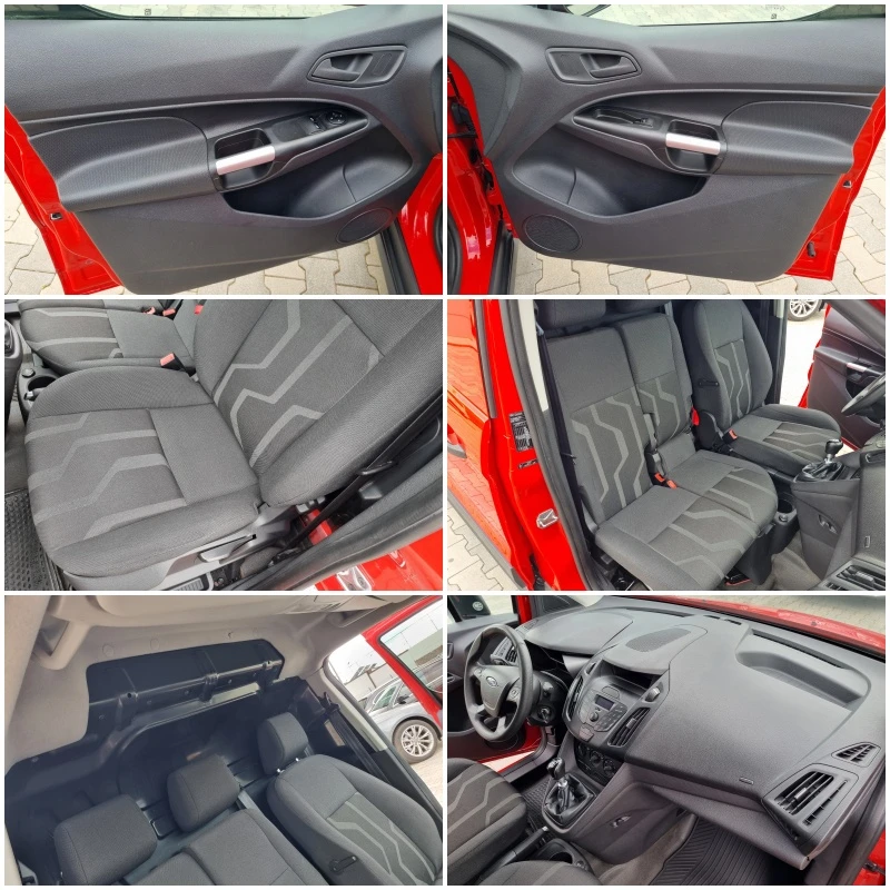 Ford Connect MAXI= 3 МЕСТА= 1.6TDCi-116ps КЛИМАТИК* 2015г.EURO5, снимка 14 - Автомобили и джипове - 54284404