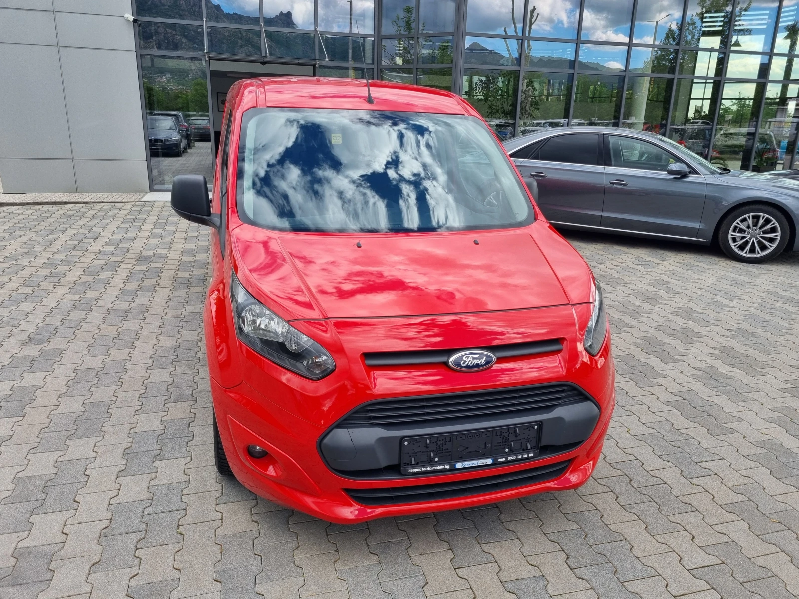 Ford Connect MAXI= 3 МЕСТА= 1.6TDCi-116ps КЛИМАТИК* 2015г.EURO5