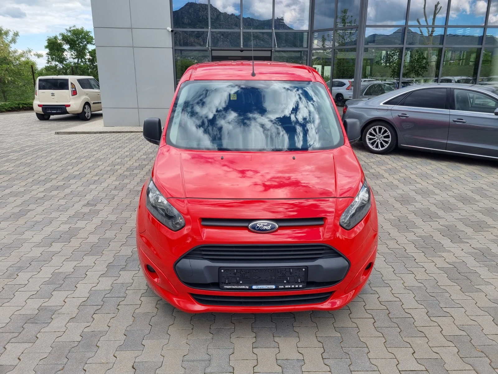 Ford Connect MAXI= 3 МЕСТА= 1.6TDCi-116ps КЛИМАТИК* 2015г.EURO5, снимка 2 - Автомобили и джипове - 54284404