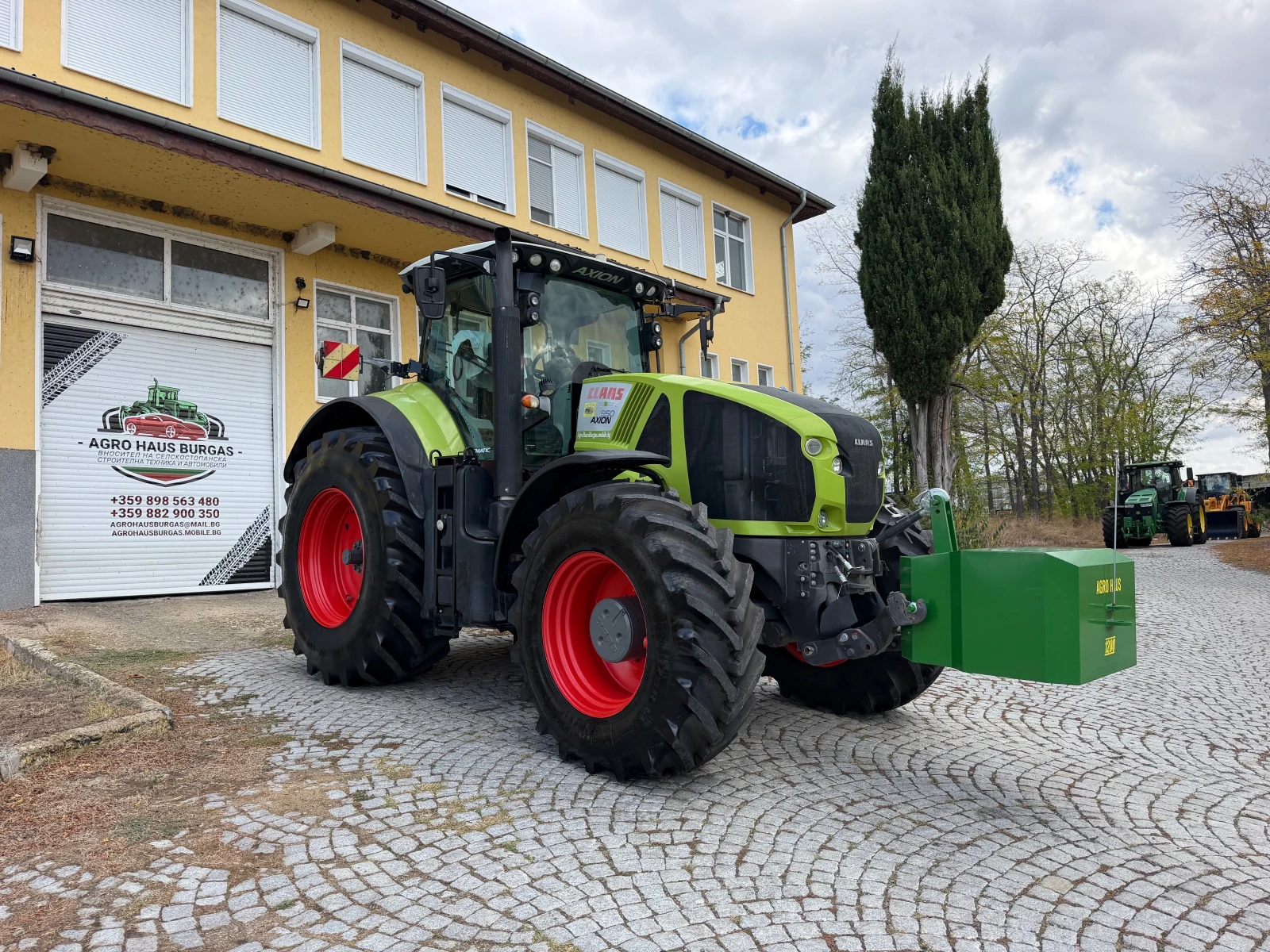 Трактор Claas AXION 950 CMATIC CEBIS НАВИГАЦИЯ НОВИ ГУМИ ЛИЗИНГ