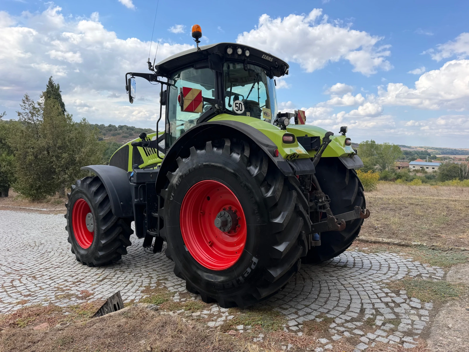 Трактор Claas AXION 950 CMATIC CEBIS НАВИГАЦИЯ НОВИ ГУМИ ЛИЗИНГ, снимка 5 - Селскостопанска техника - 56288891