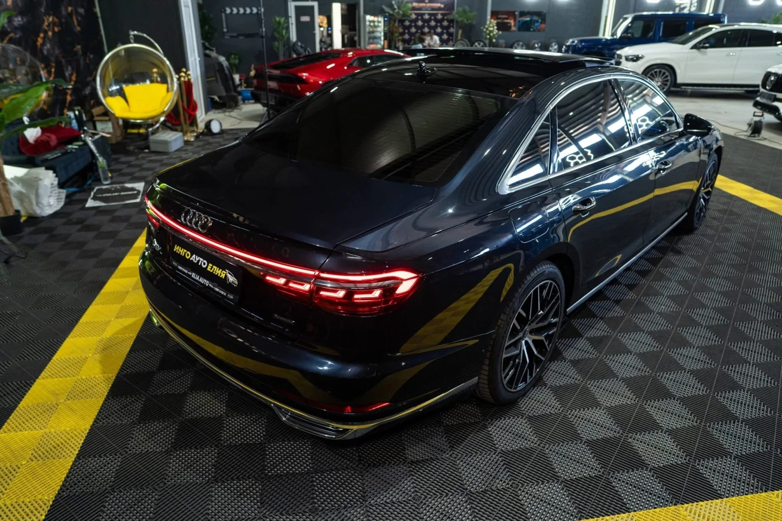 Audi A8 50TDI LONG MATRIX ПАНО B&O 3XTV ЛИЗИНГ 100%, снимка 10 - Автомобили и джипове - 56249045