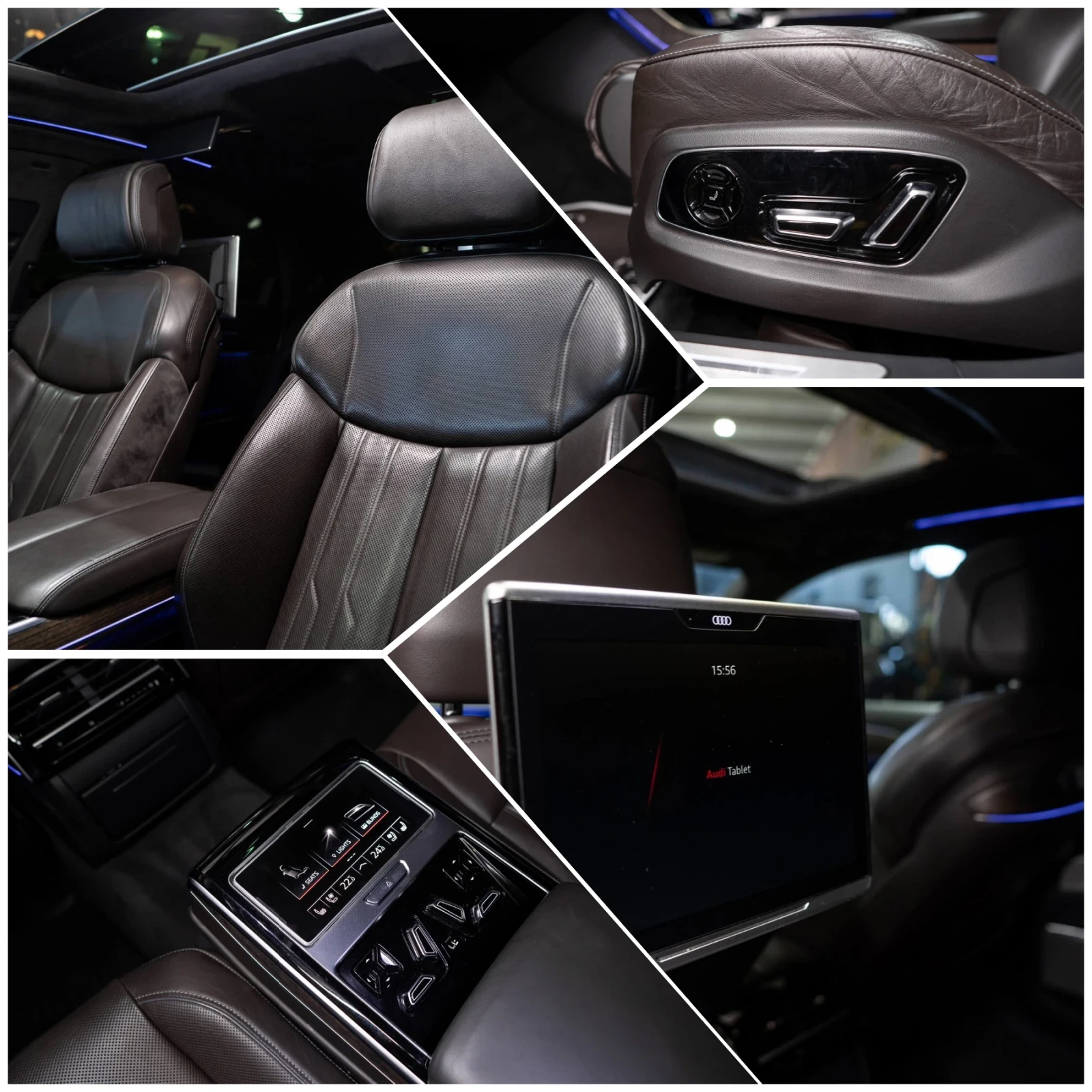 Audi A8 50TDI LONG MATRIX ПАНО B&O 3XTV ЛИЗИНГ 100%, снимка 16 - Автомобили и джипове - 56249045