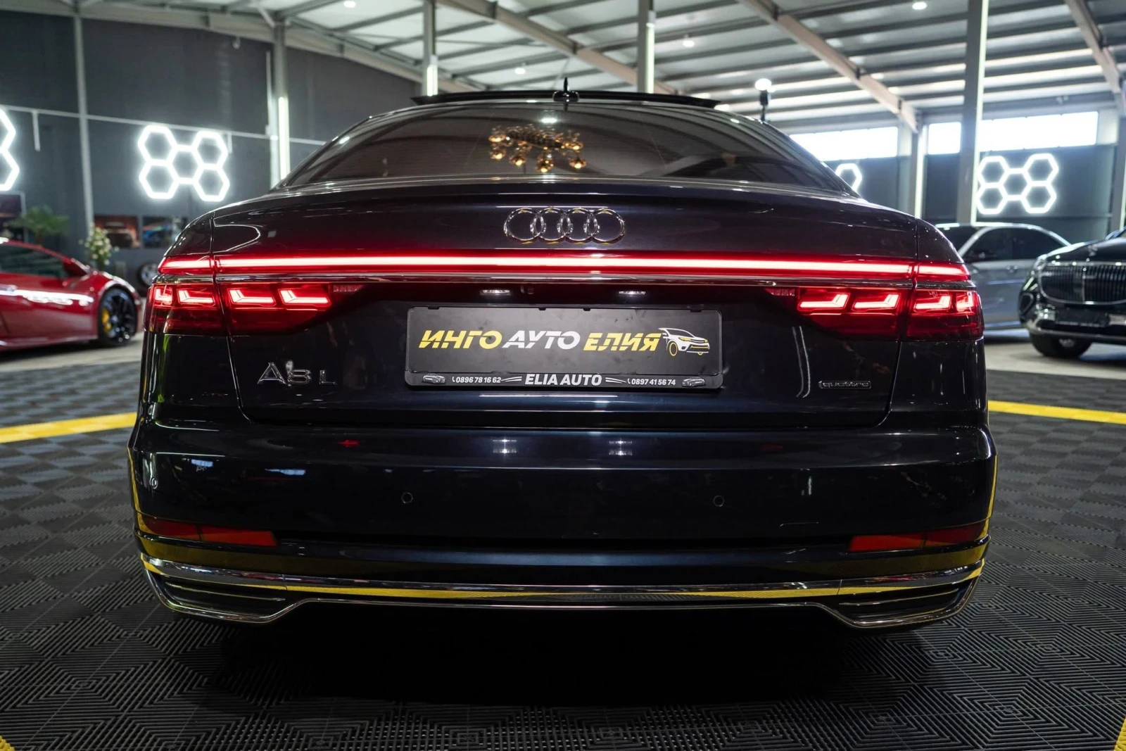 Audi A8 50TDI LONG MATRIX ПАНО B&O 3XTV ЛИЗИНГ 100%, снимка 8 - Автомобили и джипове - 56249045
