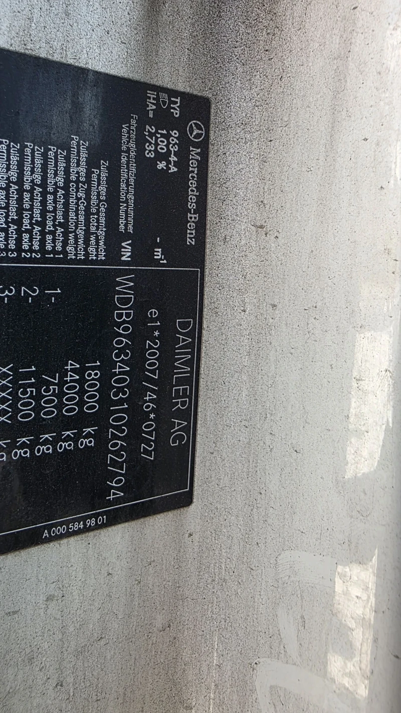 Mercedes-Benz Actros 18 460 EURO 6, снимка 7 - Камиони - 51689864