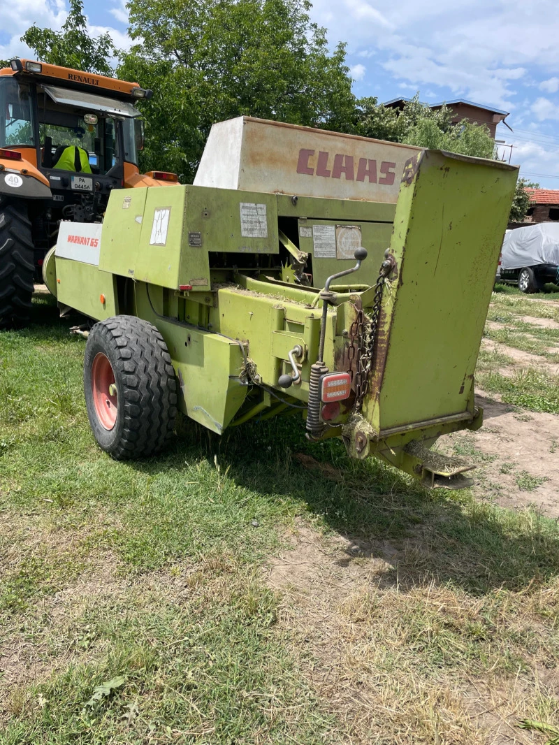 Балировачка Claas MARKANT 65, снимка 5 - Селскостопанска техника - 46405944