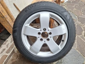 Гуми с джанти Kumho 215/55R16, снимка 1 - Гуми и джанти - 48500597