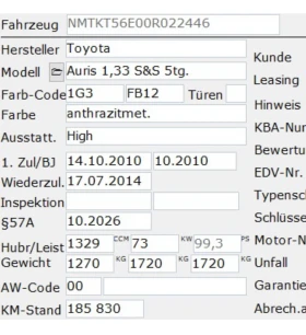 Toyota Auris 1.33VVT-I, снимка 6
