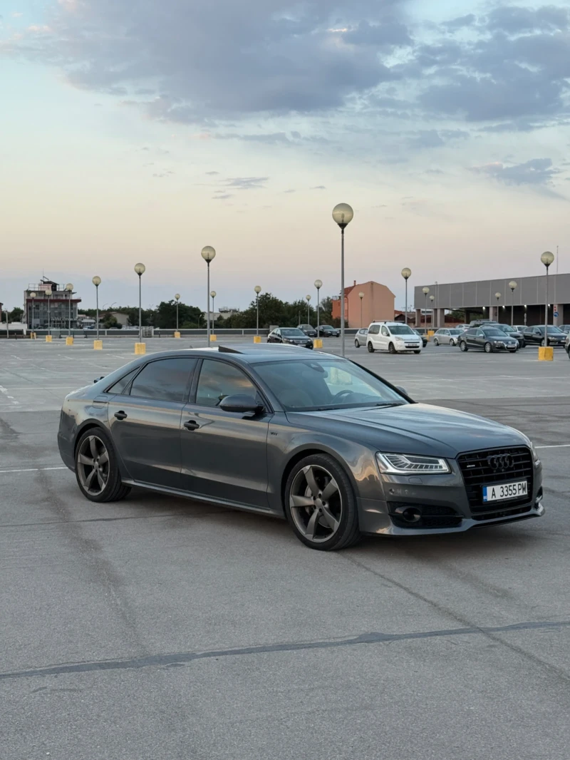 Audi A8 4.2/TV/Long/Night Vision/Sport pack, снимка 3 - Автомобили и джипове - 52542788