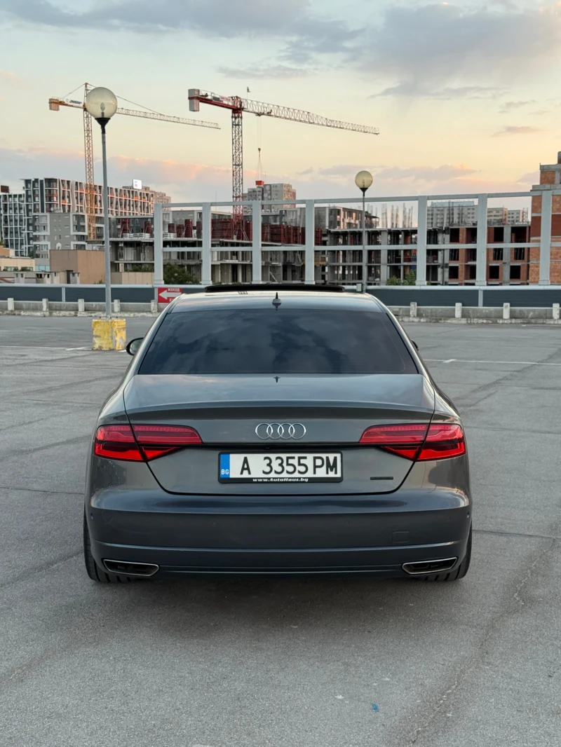 Audi A8 4.2/TV/Long/Night Vision/Sport pack, снимка 5 - Автомобили и джипове - 52542788