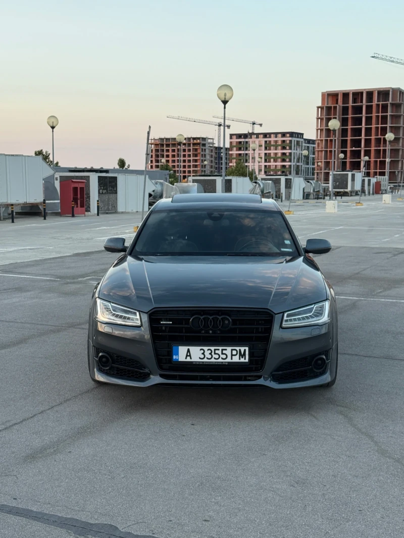 Audi A8 4.2/TV/Long/Night Vision/Sport pack, снимка 2 - Автомобили и джипове - 52542788