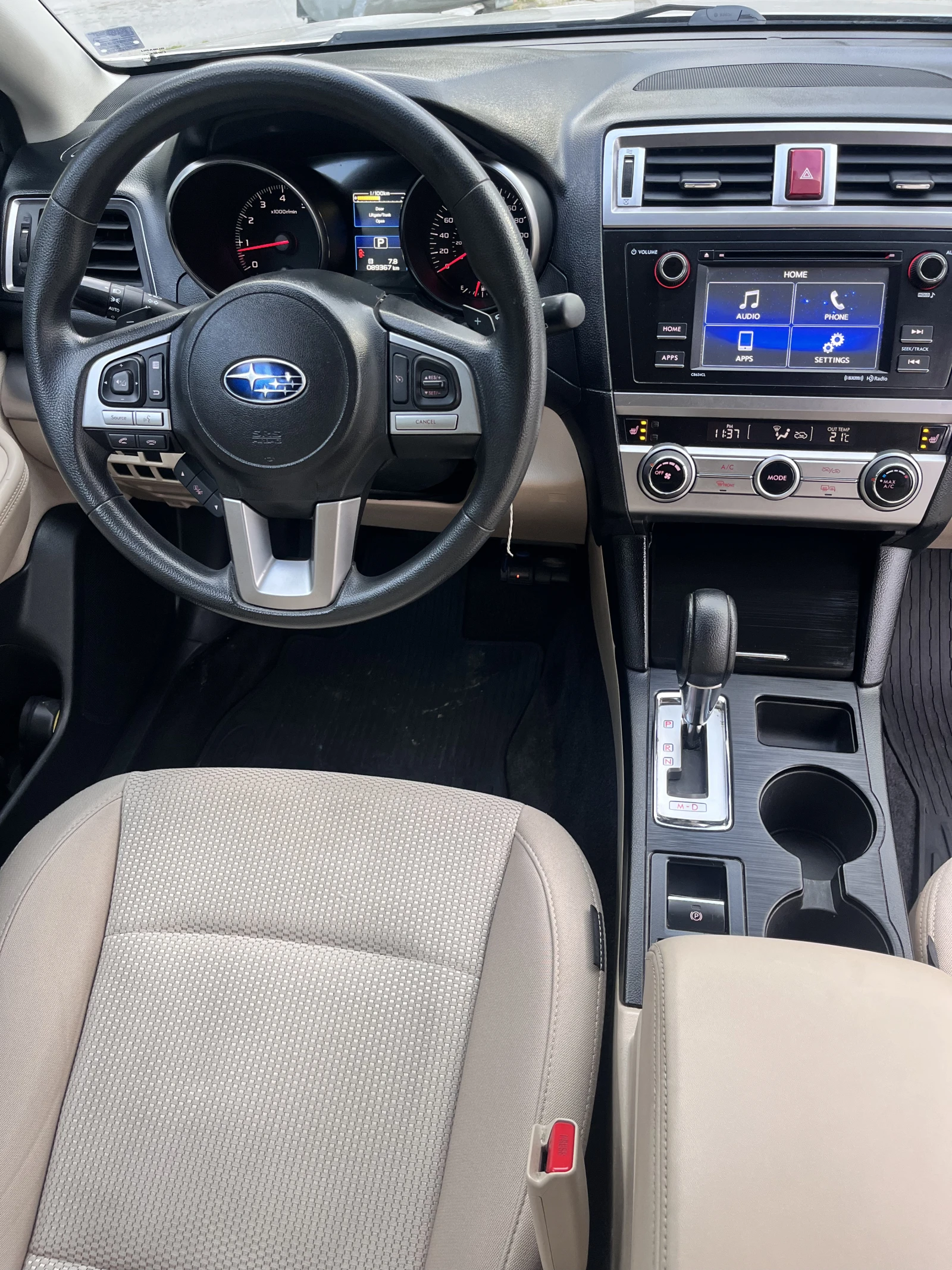 Subaru Outback 2.5I АWD - изображение 6