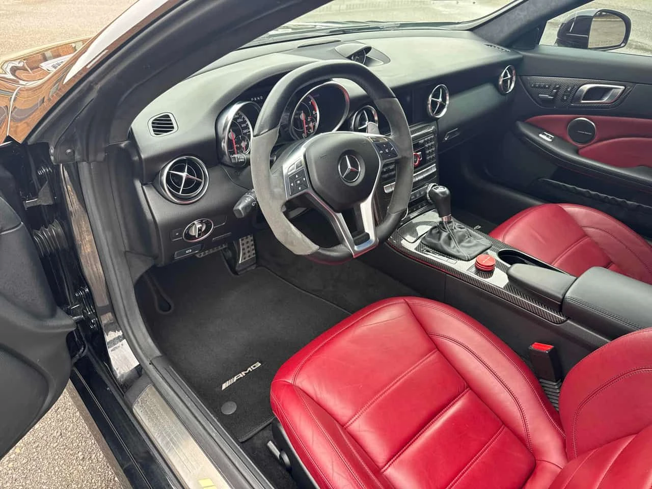 Mercedes-Benz SLK 55 AMG * RWD* ПОДГРЕВ* ПАНОРАМА* , снимка 5 - Автомобили и джипове - 54169035