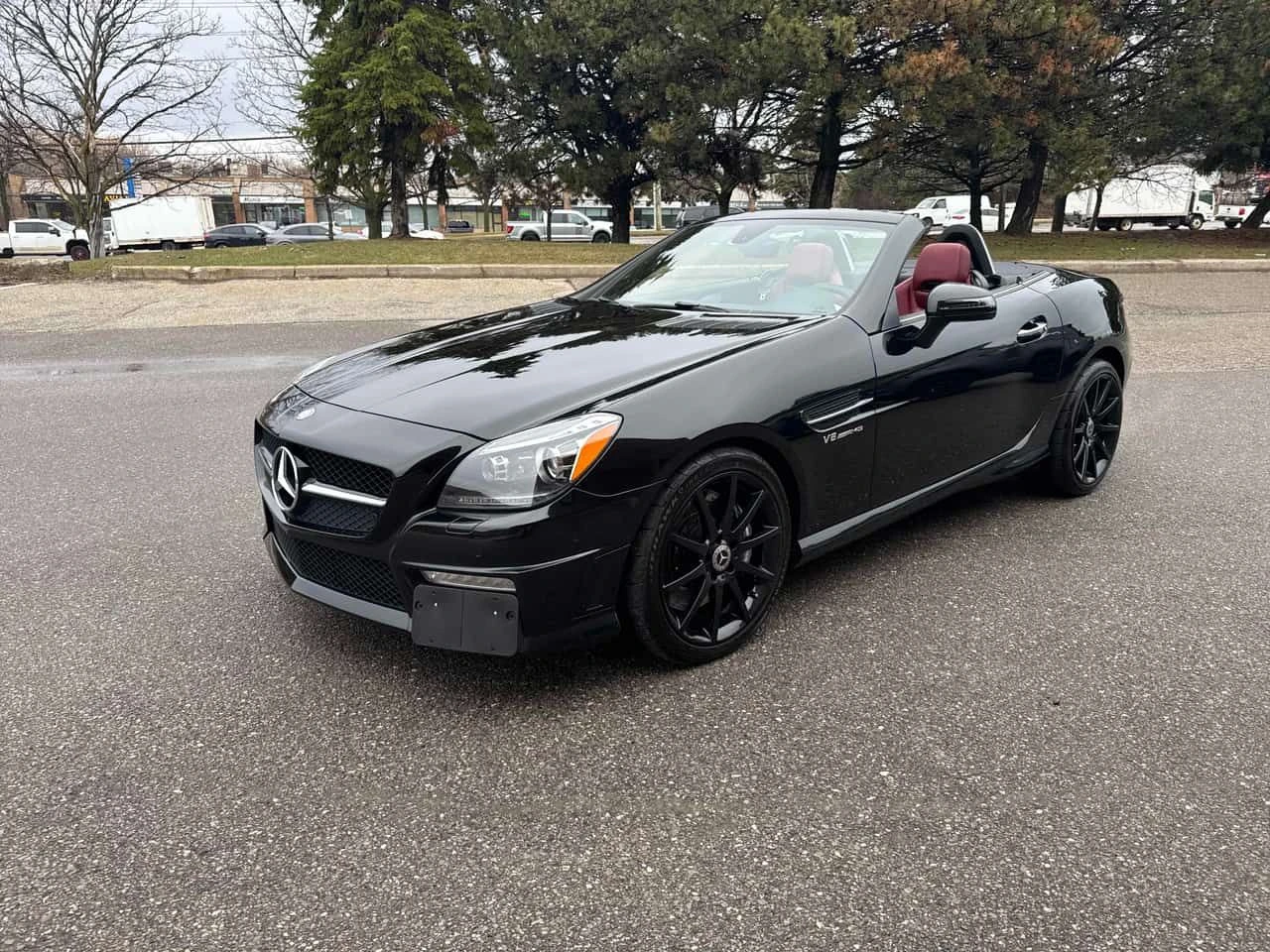 Mercedes-Benz SLK 55 AMG * RWD* ПОДГРЕВ* ПАНОРАМА* , снимка 17 - Автомобили и джипове - 54169035