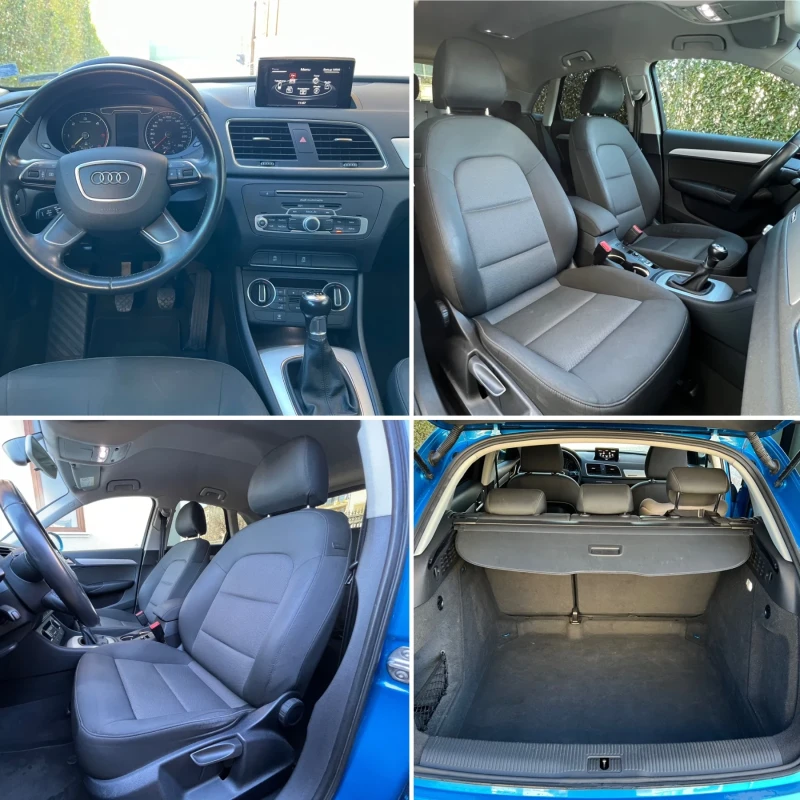 Audi Q3 2.0 TDI FACELIFT Hainan Blue LED/NAVI/QUATTRO, снимка 11 - Автомобили и джипове - 48112993