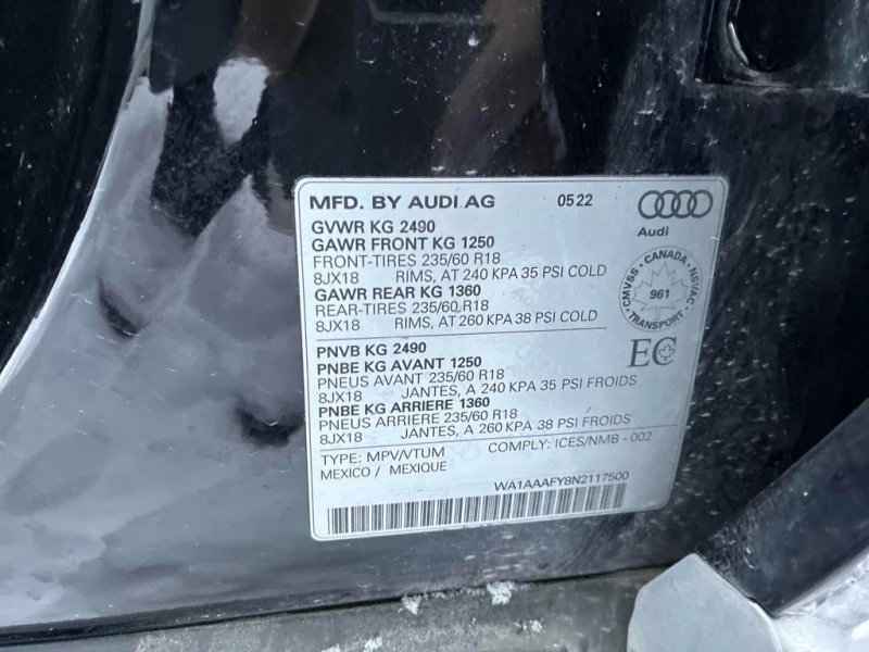 Audi Q5 2022 QUATTRO * БЕЗ ПЪРВОНАЧАЛНА ВНОСКА* , снимка 10 - Автомобили и джипове - 52722941