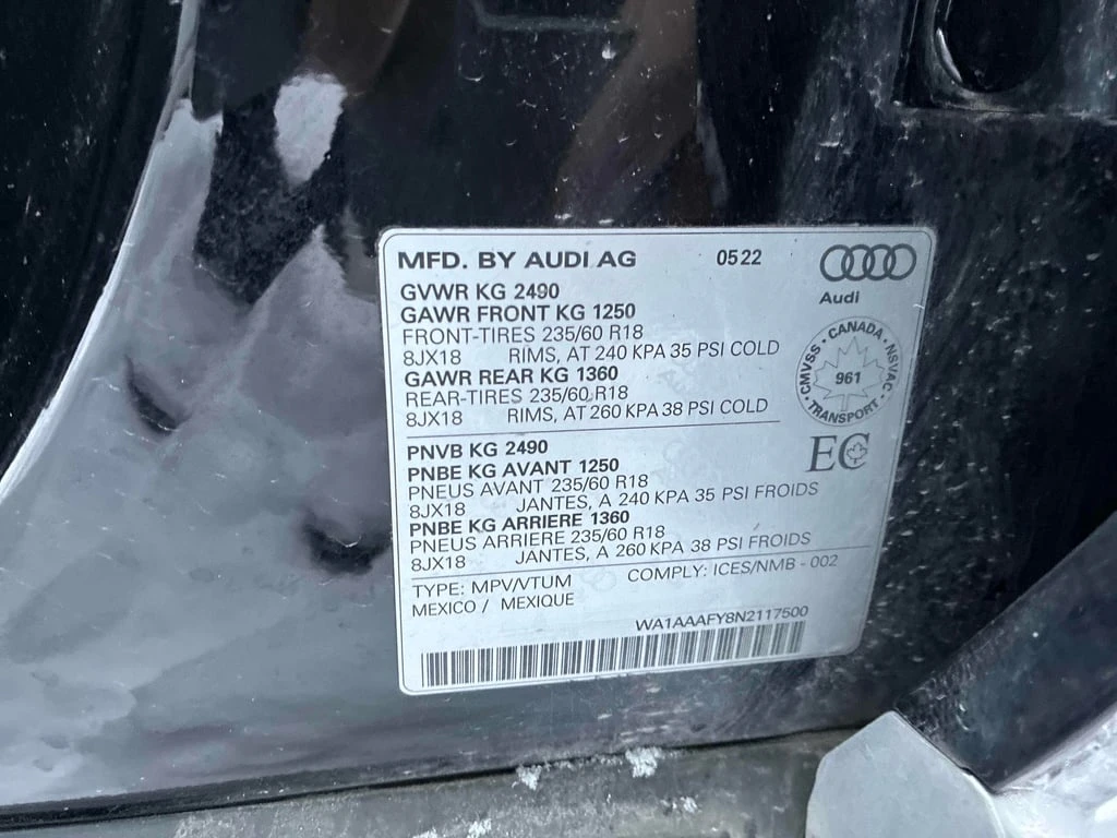 Audi Q5 2022 QUATTRO * БЕЗ ПЪРВОНАЧАЛНА ВНОСКА*  - изображение 10