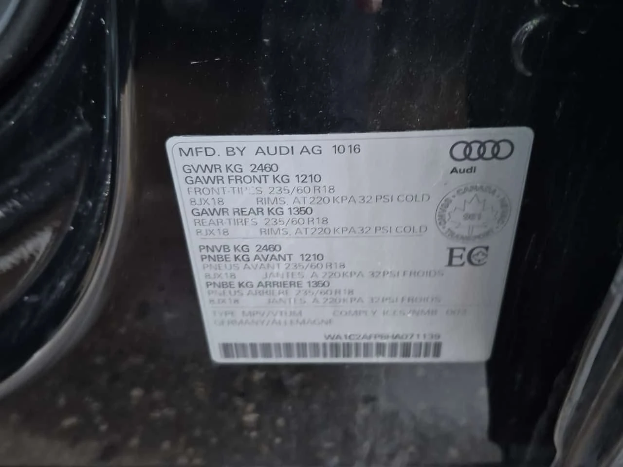 Audi Q5 * 2.0T KOMFORT * CARFAX * 2 КЛЮЧА, снимка 15 - Автомобили и джипове - 53831473