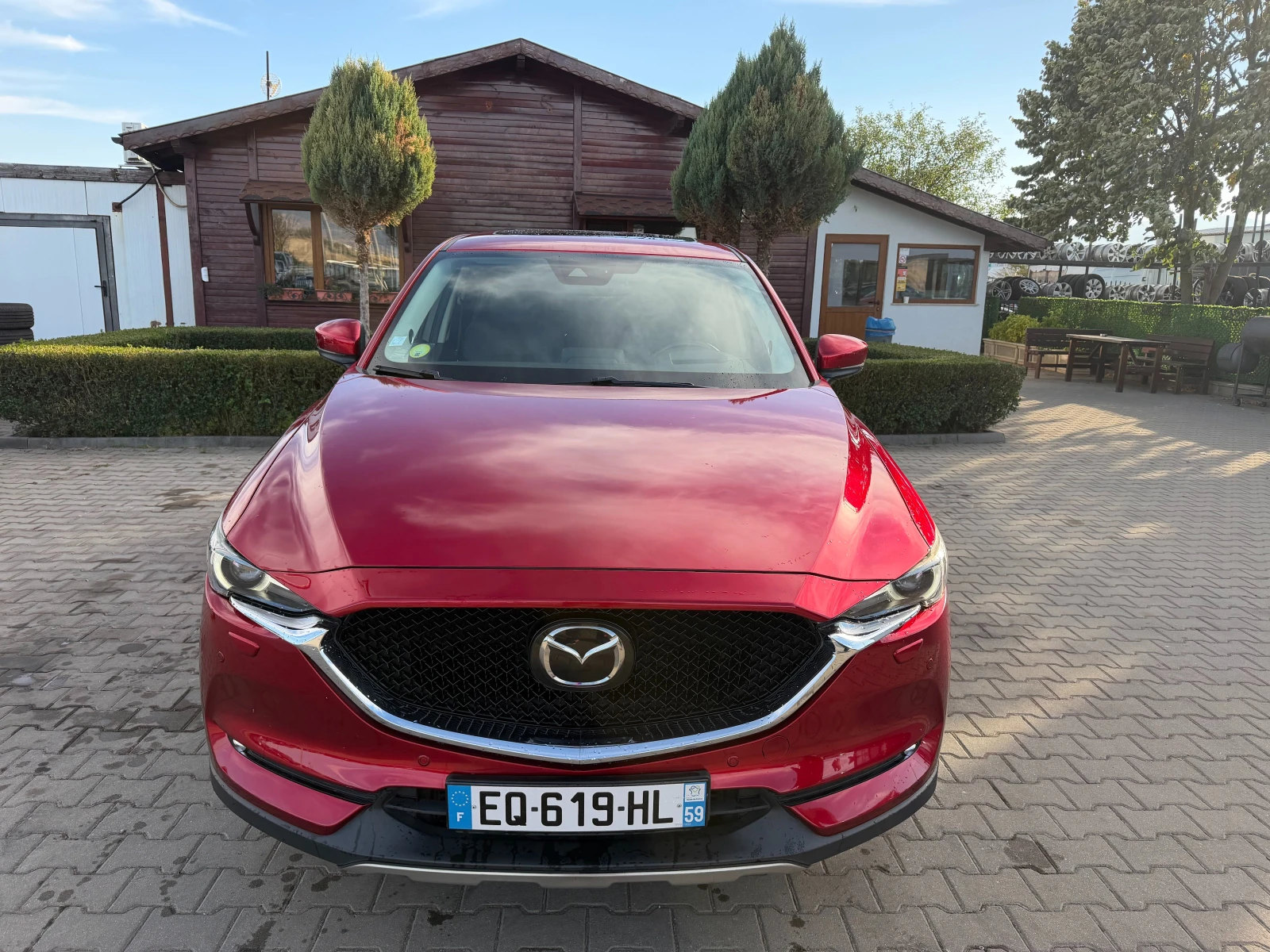 Mazda CX-5 2.2D AWD AVTOMAT/NAVI/KOJA EURO 6, снимка 3 - Автомобили и джипове - 56315906