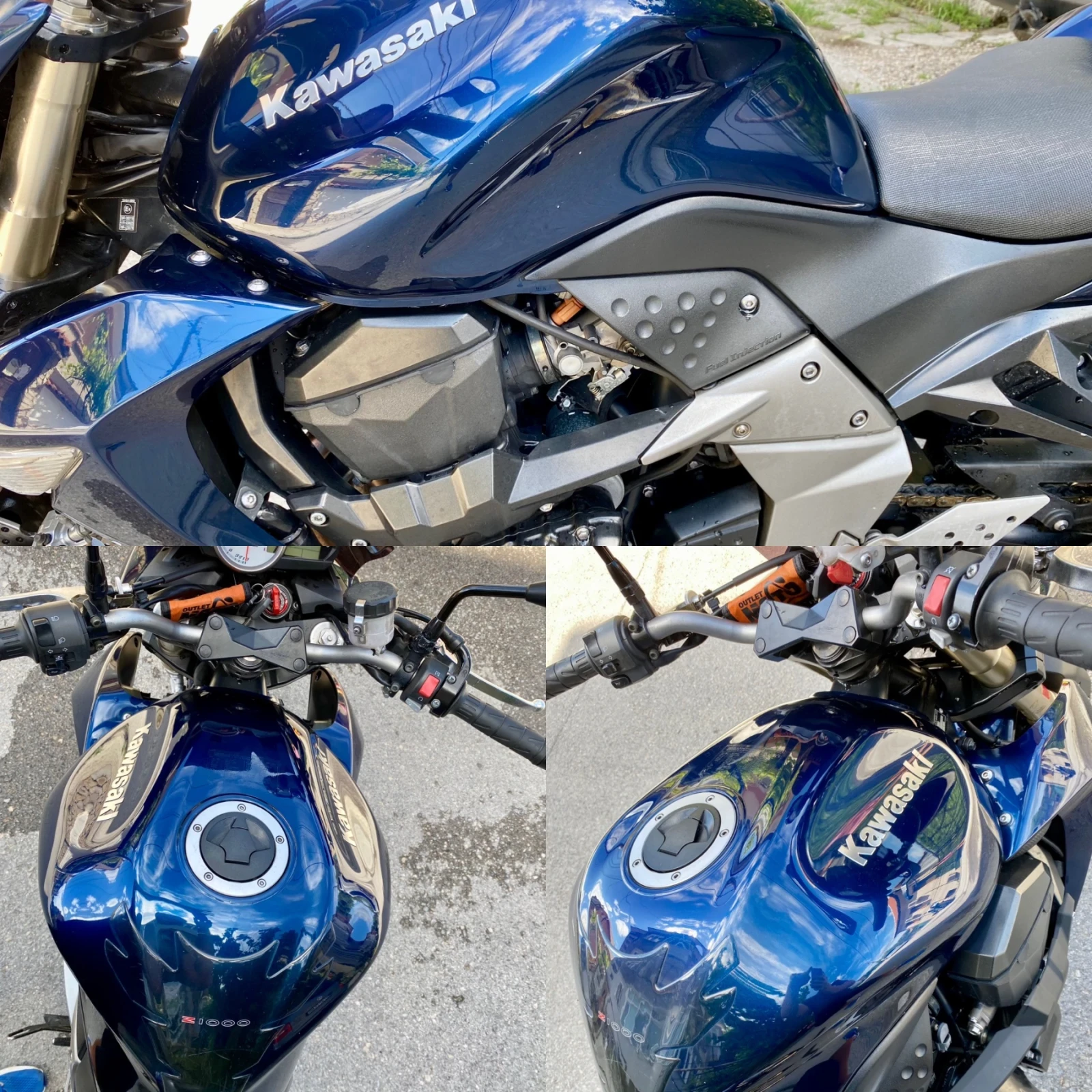 Kawasaki Z Z1000i, снимка 8 - Мотоциклети и мототехника - 54782169