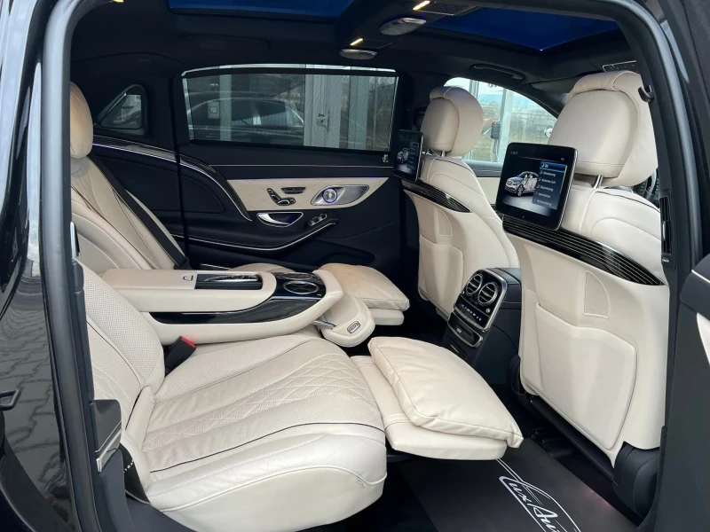 Mercedes-Benz S 560 MAYBACH#DESIGNO#MAGICSKY#3D-BURM#FULL FULL, снимка 8 - Автомобили и джипове - 48672240