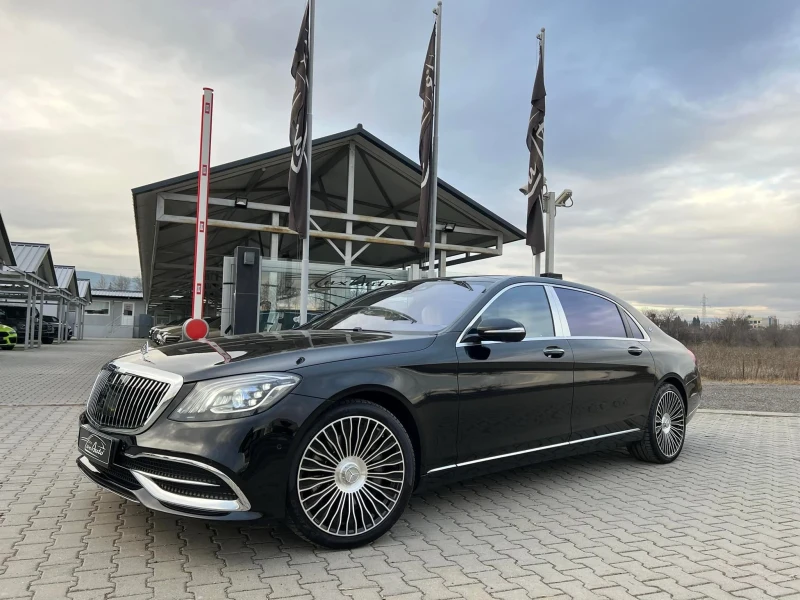 Mercedes-Benz S 560 MAYBACH#DESIGNO#MAGICSKY#3D-BURM#FULL FULL, снимка 2 - Автомобили и джипове - 48672240