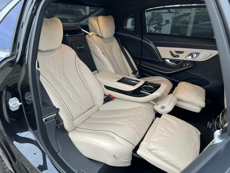 Mercedes-Benz S 560 MAYBACH#DESIGNO#MAGICSKY#3D-BURM#FULL FULL, снимка 6 - Автомобили и джипове - 48672240