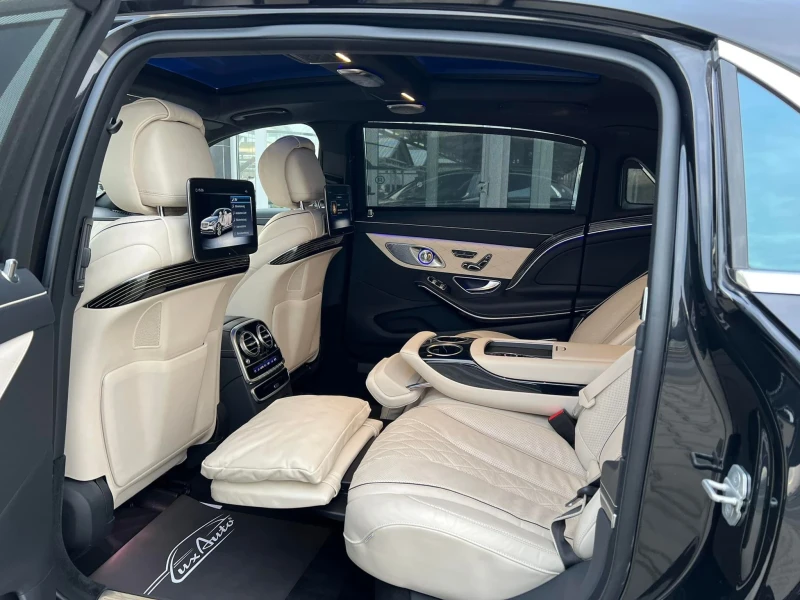 Mercedes-Benz S 560 MAYBACH#DESIGNO#MAGICSKY#3D-BURM#FULL FULL, снимка 7 - Автомобили и джипове - 48672240