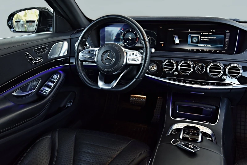 Mercedes-Benz S 350 ЛИЗИНГ/LONG/ 3-TV/ FULL OPTION, снимка 15 - Автомобили и джипове - 51759939